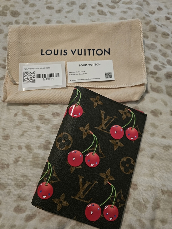 Louis Vuitton Accessories - 🍒Louis Vuitton Monogram Cerise Passport🍒